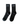 LEVATE SOCKS - BLACK