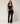 ALLURE FOLD OVER FLARES - BLACK