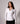 CORE QUARTER ZIP BODY TOP - WHITE