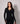 CORE QUARTER ZIP BODY TOP - BLACK
