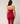 ALLURE HAILEY HALTER TANK - CHERRY