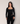 ALLURE RIRI ASYMMETRICAL LONG SLEEVE - BLACK