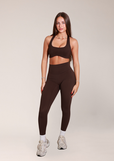SIGNATURE LEGGINGS - ESPRESSO