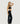 DRAWSTRING STRAIGHT LEG PANTS (TALL) - BLACK