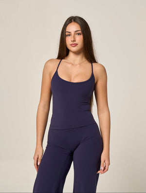 SIGNATURE SASHA TANK - NAVY