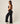 CROSS OVER STRAIGHT LEG (REG) - BLACK