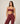 LANA LAYERED CROP - MERLOT