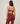 LANA LAYERED CROP - MERLOT