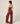 CROSS OVER STRAIGHT LEG (PETITE) - MERLOT