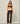 FOLD OVER STRAIGHT LEG PANTS (TALL) - ESPRESSO/BONE