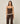YASMIN HALTER TANK - ESPRESSO/BONE