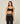 CLOE CROP - BLACK