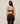 CLOE CROP - BLACK