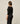 JADE QUARTER SLEEVE TOP - BLACK