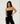 BELLA BANDEAU TOP - BLACK