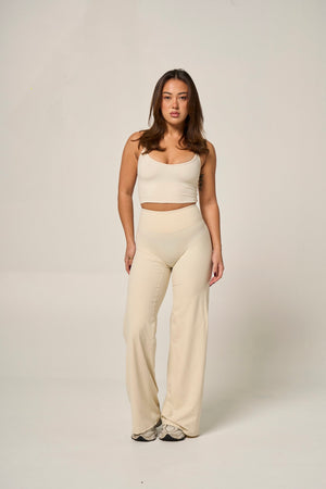 SIGNATURE STRAIGHT LEG PANTS (REG) - BONE