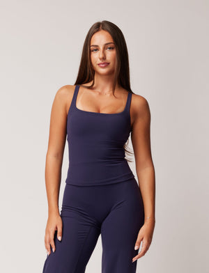 SIGNATURE STAPLE TANK - NAVY