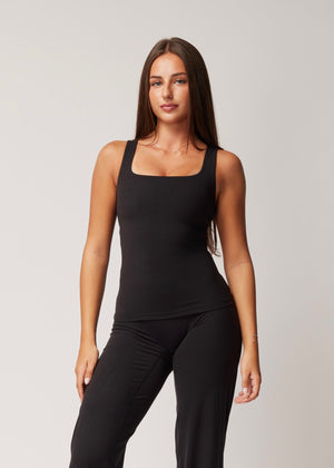SIGNATURE SUPPORT TANK - BLACK