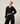 CROPPED ZIP JACKET - BLACK