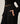 WIDE LEG TRACK PANTS - BLACK